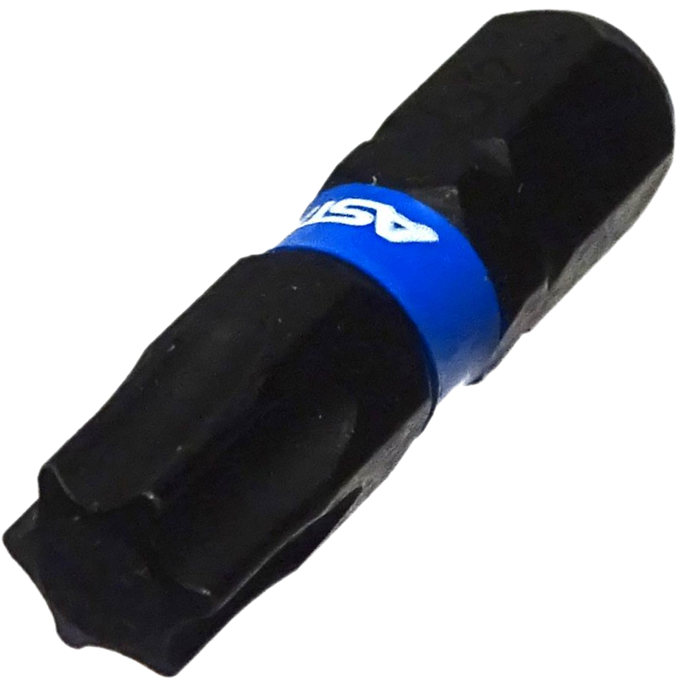 Punta de destornillador giratoria TORX TX40 de 25 mm y 1/4', resistente ASTA - Imagen 3
