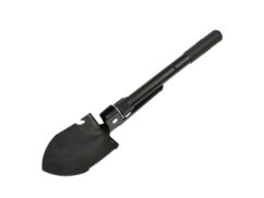 Pala, mini pico, sierra para madera, abridor - 4 en 1 + funda