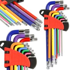 Torx torx con agujero T10-T50 juego de 9 piezas. CRV