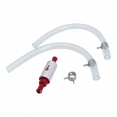 Válvula unidireccional para purgar el sistema de frenos de la motocicleta.