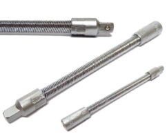Extensión flexible 1/4'' a 1/4" 150 mm CR-V