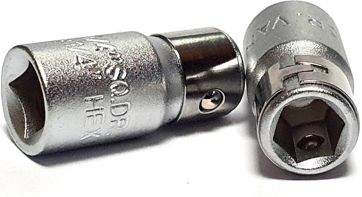 Adaptador para puntas de 6KT. 1/4'' 1/4'' ASTA - Imagen 5