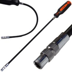 DESTORNILLADOR FLEXIBLE CON PUNTA MAGNÉTICA 380mm para puntas