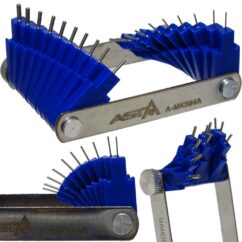 puntas Calibre de boquilla de carburador de motocicleta 0,45 – 1,5 mm
