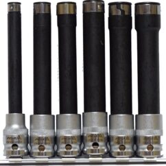 Llaves de vaso de impacto E-TORX 1/2'' L140MM