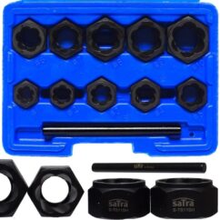 Vasos de perfil bajo para tornillos mecanizados, 11 uds. colocar