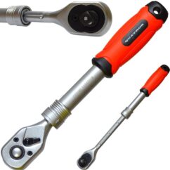 TRINQUETE TELESCÓPICO EXTENSIBLE 1/2'' QUATROS