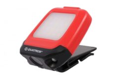 Linterna frontal LED 200lm con clip y sensor de movimiento