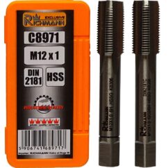 M12x1 rosca fina métrica HSS DIN 2181