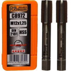 Macho M12x1,25 métrico rosca fina HSS DIN 2181