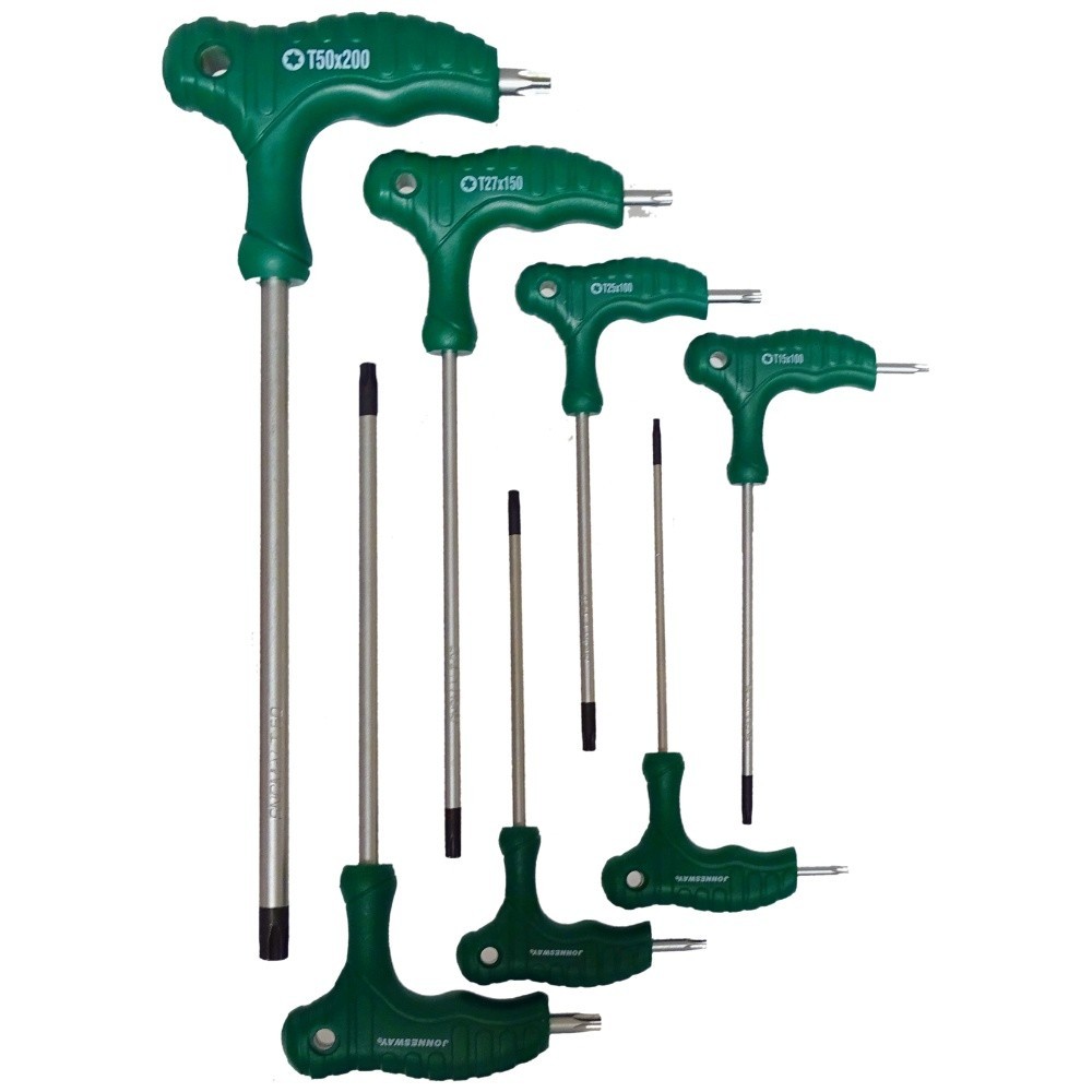 LLAVE TORX GUARDA CON AGUJERO T50 x 200 JONNESWAY - Imagen 8