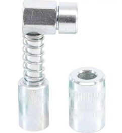 Punta en ángulo de 90 grados. para pistola engrasadora neumática, BGS-Alemania