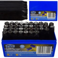 Numeradores letras números numerador set 10 mm 36 uds. marcadores SATRA