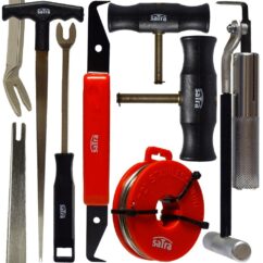 KIT DE CORTE DE VENTANA DE COCHE CON CUCHILLO DE ALAMBRE