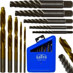 Extractores para tornillos de pasador roto 2-7,5mm Juego de extractores 10 uds.