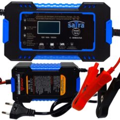 Rectificador automático con función de reparación 12V 6A microprocesador LCD