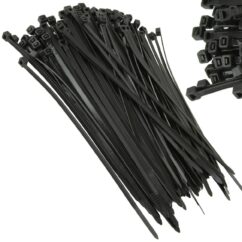 Bridas para cables 4,5x200mm juego de bridas para cables 100 uds.