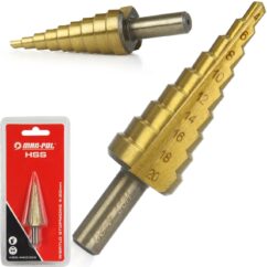 BROCA PASO HSS PARA METAL 4-20MM