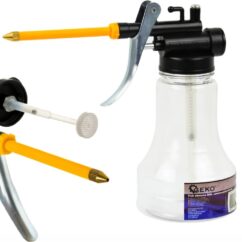 Dispensador de aceite 250ml, tanque transparente
