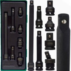 REDUCCIONES EXTENSIONES IMPACTO 7 piezas. INSERTO PARA CARRO JONNESWAY