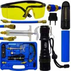 Kit de detección de fugas con lámpara UV