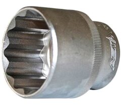 Llave de vaso de 34 mm y 12 puntas de 1/2' de potencia, ASTA