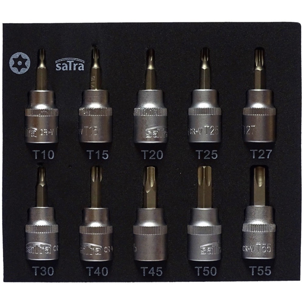 LLAVES DE VASO TORX CON ORIFICIO DE 3/8″ - 10 PIEZAS. CONTRIBUCIÓN