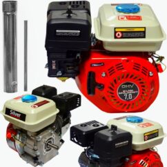 MOTOR DE COMPOSICIÓN OHV 7HP GX160 20mm PARA COMPACTACIÓN