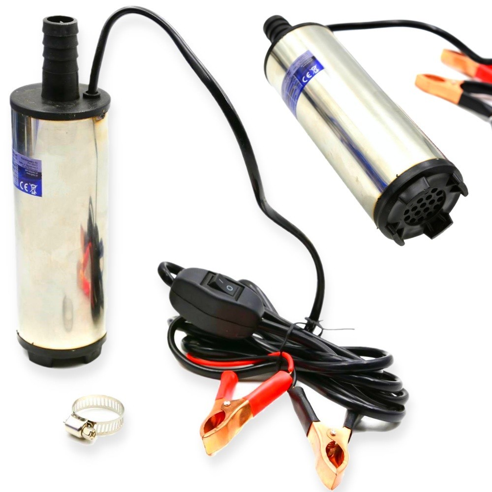 Bomba de aceite sumergible 24V 52mm 8500 rpm