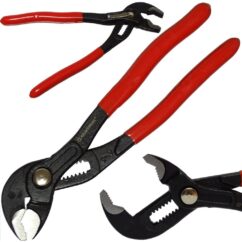 Alicate de rana ajustable con bloqueo automático 175mm