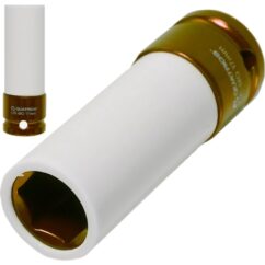 Vaso de impacto para llantas de aluminio Llave de vaso 19mm 1/2' CR-Mo
