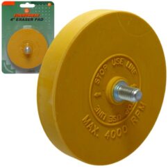 Disco de goma para quitar pegamento 4' JAZ-6614P Jonnesway