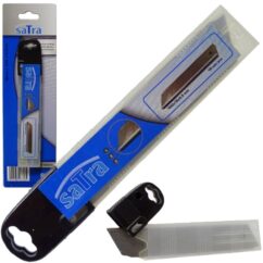 HOJAS DE CUCHILLO FUERTES 0.5MMx100x18MM 10 UNIDADES