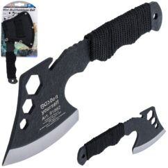 Mini hacha multifuncional con llave de boca 10, 14, 19 mm BGS-Technic