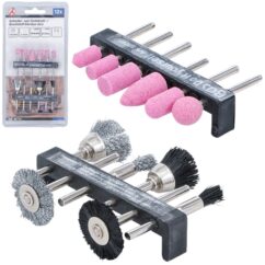 Cepillos y piedras de amolar 12 uds. 1800 rpm BGS-Technic