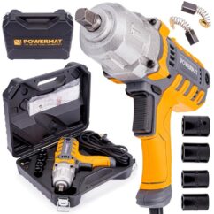 Llave de impacto eléctrica para ruedas 800Nm 2100W vasos 1/2' 17-22mm