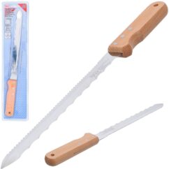 Cuchillo aislante y de espuma con filo dentado 420mm