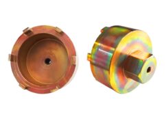 Vaso para desenroscar la tuerca del eje trasero del Renault Master III