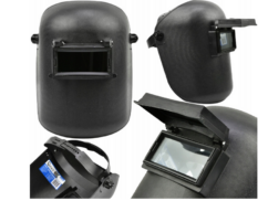 MÁSCARA CASCO SOLDADOR CON SOLAPA PROTECTORA
