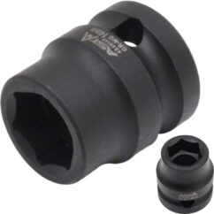 Vaso de impacto súper corto de 14 mm 1/2' Asta Cr-Mo