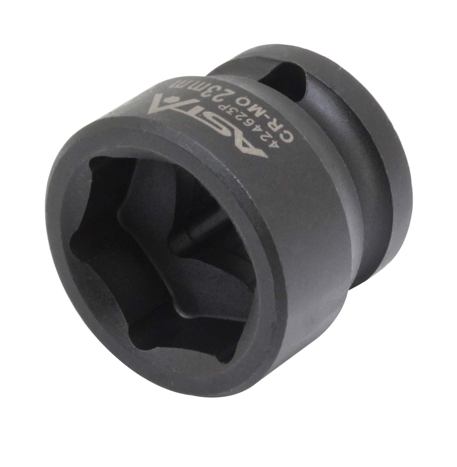 Vaso de impacto súper corto de 24 mm 1/2' Asta Cr-Mo - Imagen 3