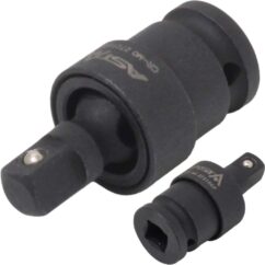Junta de impacto 1/4' acero Cr-Mo 36 mm, maciza