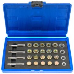 KIT DE REPARACIÓN DE ROSCA DE TAPÓN DE ACEITE M13 M15 M17 ASTA