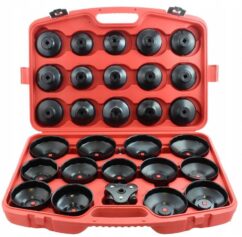Llaves de vaso para filtro de aceite 30 uds. 66-108 mm