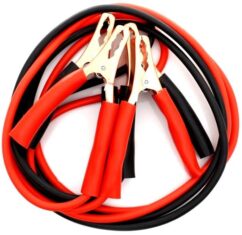 Cables cables puente 200A 2m 6mm2 + funda