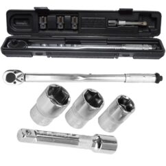 LLAVE dinamométrica 40-210Nm 1/2' + vasos 17/19/21mm