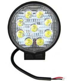 LÁMPARA DE TRABAJO 9 LED 10-36V REDONDA 1620 lm Fi 85mm Homologación