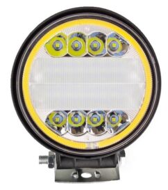 LÁMPARA DE TRABAJO 24 LED + CONTORNO 12-24V 1620 lm Fi 110mm Homologación