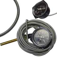 Indicador de temperatura del agua fi 60mm Bizon cosechadora, cargadora, excavadora