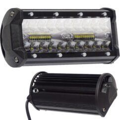 Lámpara de trabajo halógena 40 LED 4000 lm 12-80V 165mm Homologación